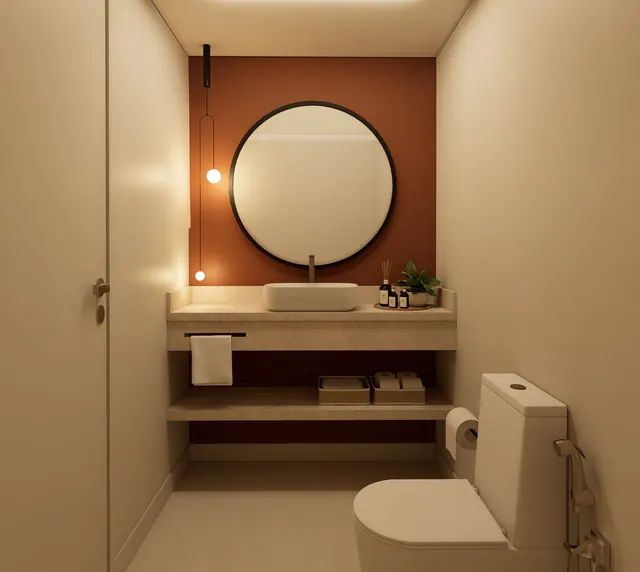 Lavabo, projeto de arquitetura de interiores do Studio Freitas